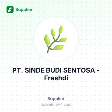 PT. SINDE BUDI SENTOSA – summary card, no photo uploaded yet