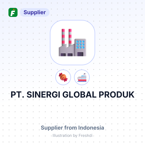 PT. SINERGI GLOBAL PRODUK – summary card, no photo uploaded yet