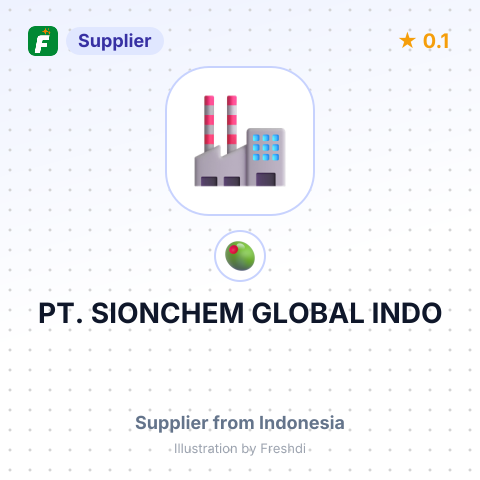 PT. SIONCHEM GLOBAL INDO – summary card, no photo uploaded yet