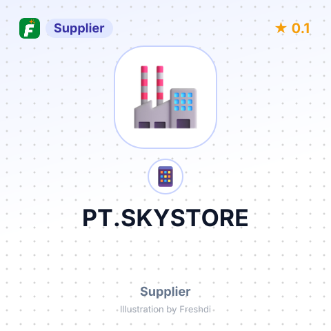 PT.SKYSTORE – summary card, no photo uploaded yet