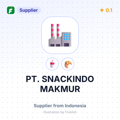 PT. SNACKINDO MAKMUR – summary card, no photo uploaded yet