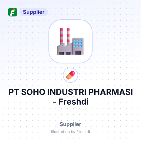 PT SOHO INDUSTRI PHARMASI – summary card, no photo uploaded yet