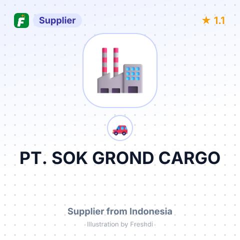 PT. SOK GROND CARGO – summary card, no photo uploaded yet