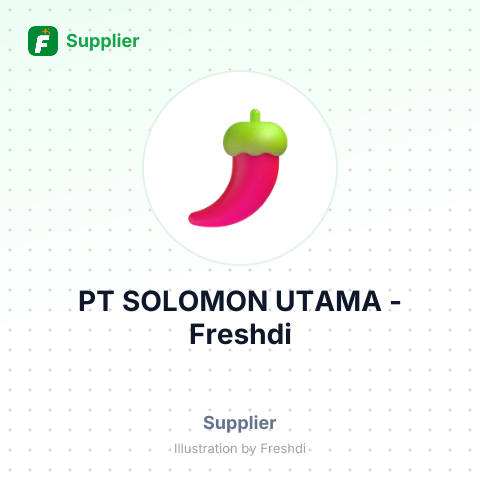 PT SOLOMON UTAMA – summary card, no photo uploaded yet