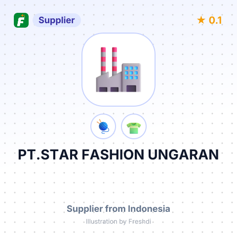 PT.STAR FASHION UNGARAN – summary card, no photo uploaded yet