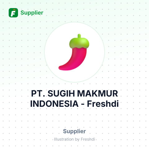 PT. SUGIH MAKMUR INDONESIA – summary card, no photo uploaded yet