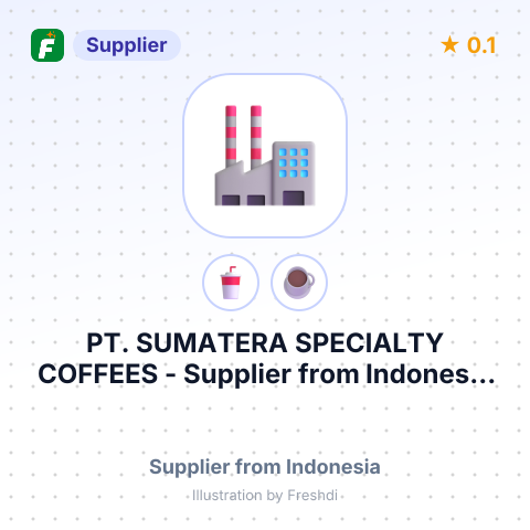 PT. SUMATERA SPECIALTY COFFEES – summary card, no photo uploaded yet