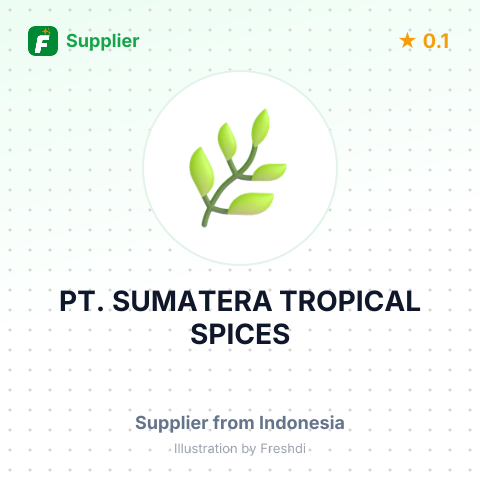 PT. SUMATERA TROPICAL SPICES – summary card, no photo uploaded yet