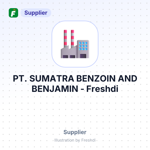 PT. SUMATRA BENZOIN AND BENJAMIN – summary card, no photo uploaded yet