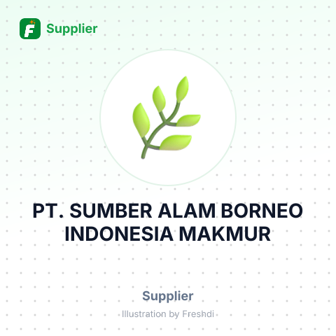 PT. SUMBER ALAM BORNEO INDONESIA MAKMUR – summary card, no photo uploaded yet
