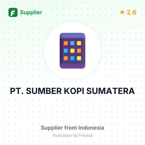 PT. SUMBER KOPI SUMATERA – summary card, no photo uploaded yet
