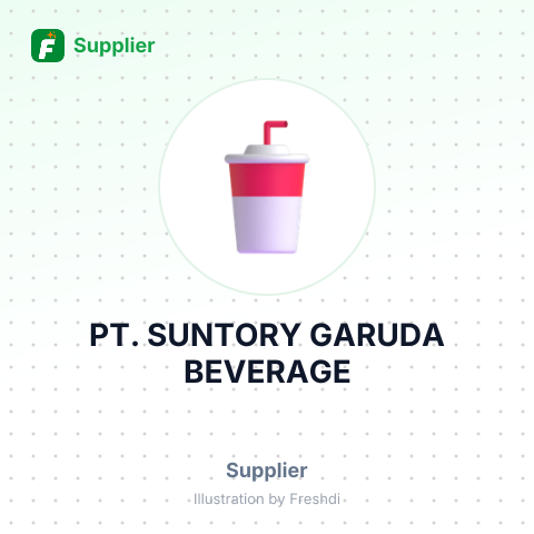 PT. SUNTORY GARUDA BEVERAGE – summary card, no photo uploaded yet