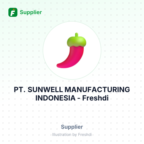 PT. SUNWELL MANUFACTURING INDONESIA – summary card, no photo uploaded yet