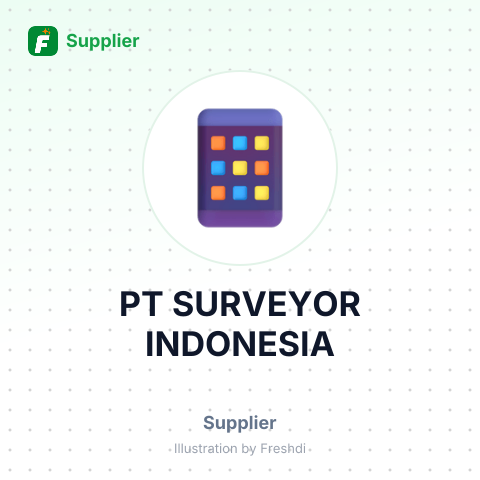 PT SURVEYOR INDONESIA – summary card, no photo uploaded yet