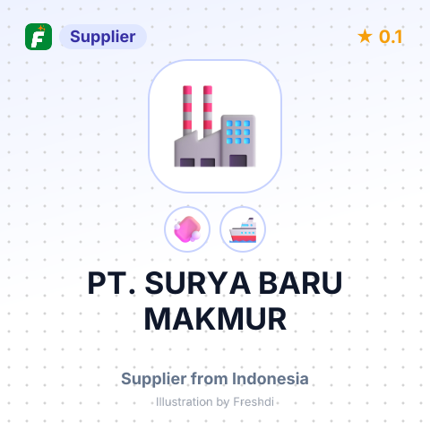 PT. SURYA BARU MAKMUR – summary card, no photo uploaded yet