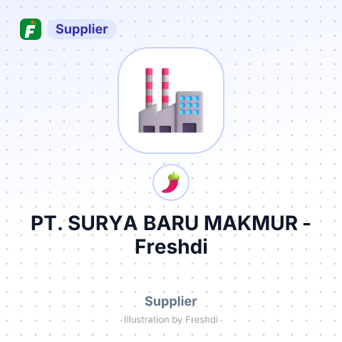 PT. SURYA BARU MAKMUR – summary card, no photo uploaded yet