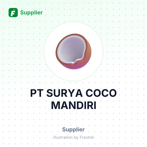 PT SURYA COCO MANDIRI – summary card, no photo uploaded yet