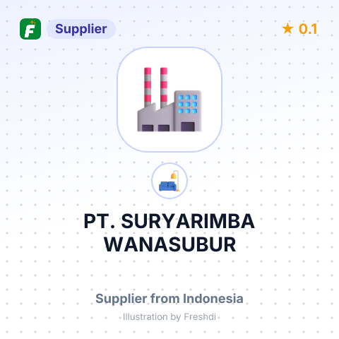 PT. SURYARIMBA WANASUBUR – summary card, no photo uploaded yet