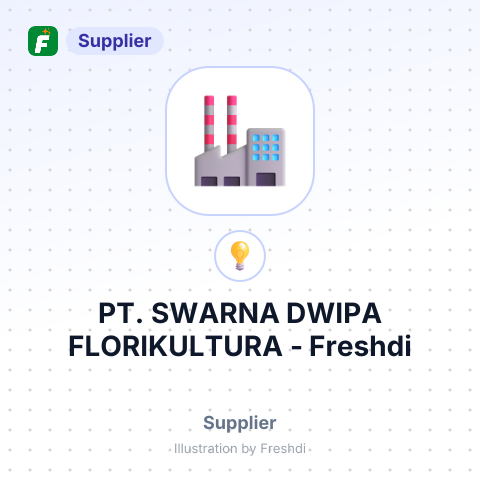PT. SWARNA DWIPA FLORIKULTURA – summary card, no photo uploaded yet