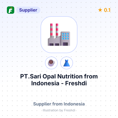 PT.Sari Opal Nutrition  – summary card, no photo uploaded yet