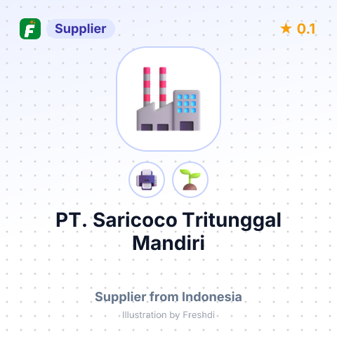 PT. Saricoco Tritunggal Mandiri – summary card, no photo uploaded yet