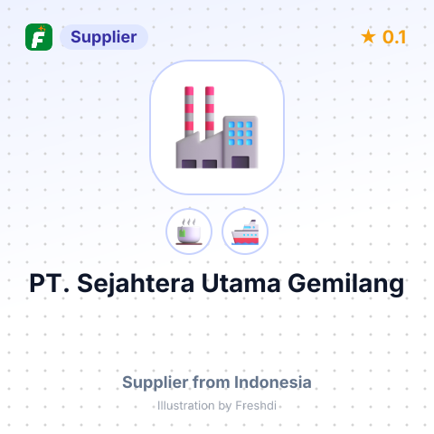 PT. Sejahtera Utama Gemilang  – summary card, no photo uploaded yet