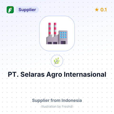 PT. Selaras Agro Internasional  – summary card, no photo uploaded yet