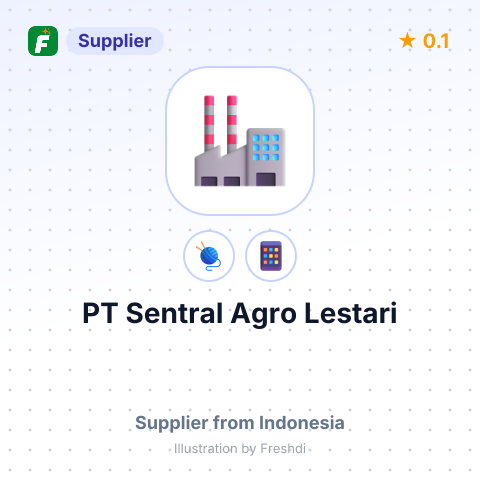 PT Sentral Agro Lestari  – summary card, no photo uploaded yet