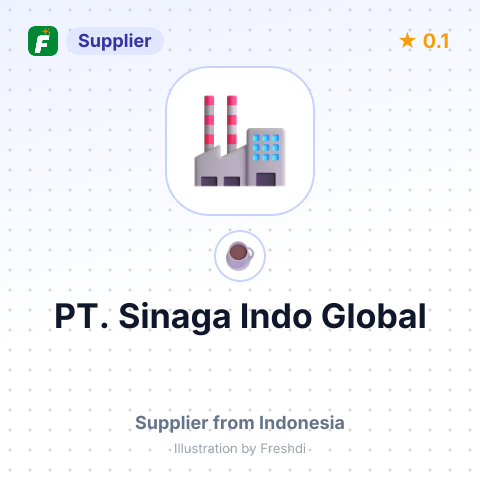 PT. Sinaga Indo Global  – summary card, no photo uploaded yet