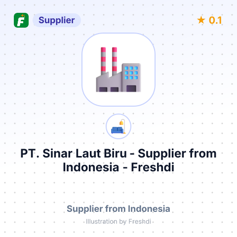 PT. Sinar Laut Biru  – summary card, no photo uploaded yet