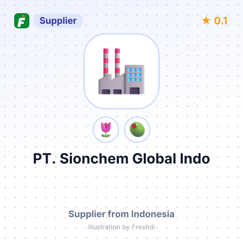 PT. Sionchem Global Indo – summary card, no photo uploaded yet