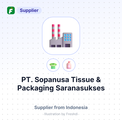 PT. Sopanusa Tissue & Packaging Saranasukses – summary card, no photo uploaded yet