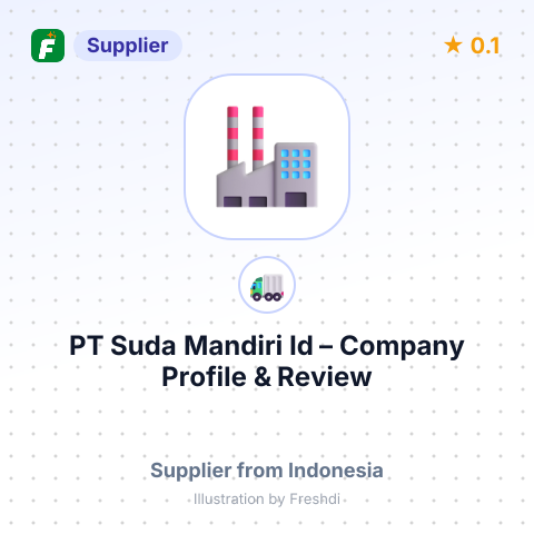 PT Suda Mandiri Id – summary card, no photo uploaded yet