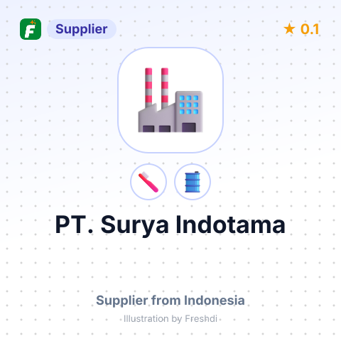 PT. Surya Indotama  – summary card, no photo uploaded yet
