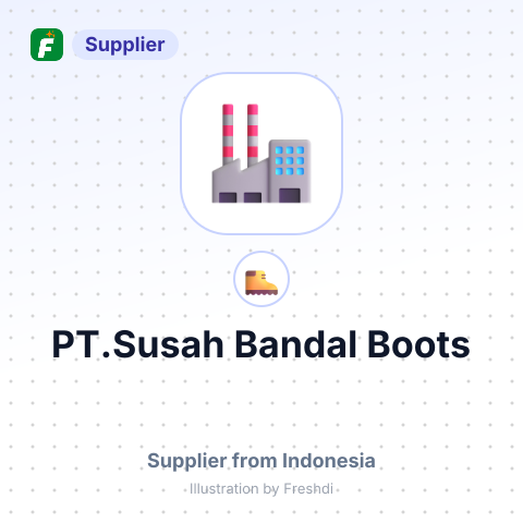 PT.Susah Bandal Boots – summary card, no photo uploaded yet