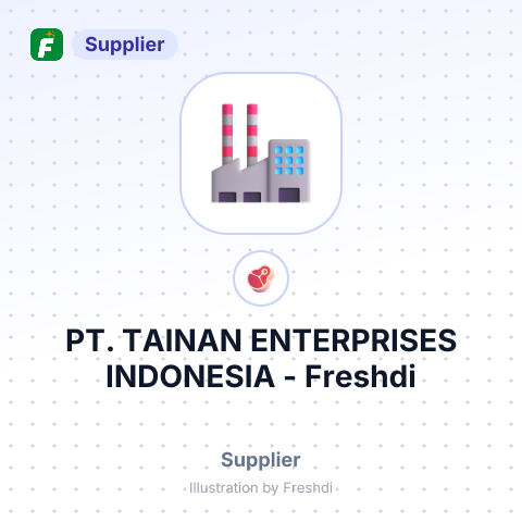 PT. TAINAN ENTERPRISES INDONESIA – summary card, no photo uploaded yet