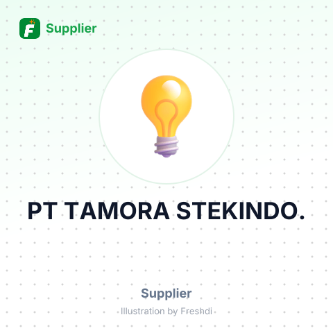 PT TAMORA STEKINDO. – summary card, no photo uploaded yet