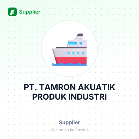 PT. TAMRON AKUATIK PRODUK INDUSTRI – summary card, no photo uploaded yet