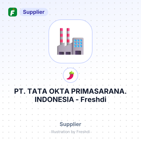 PT. TATA OKTA PRIMASARANA. INDONESIA – summary card, no photo uploaded yet