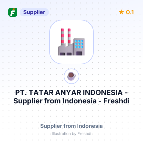 PT. TATAR ANYAR INDONESIA – summary card, no photo uploaded yet