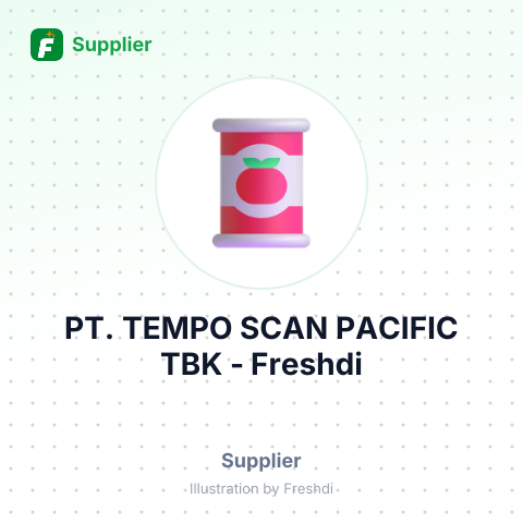 PT. TEMPO SCAN PACIFIC TBK – summary card, no photo uploaded yet