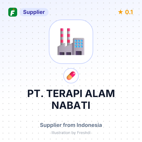 PT. TERAPI ALAM NABATI – summary card, no photo uploaded yet