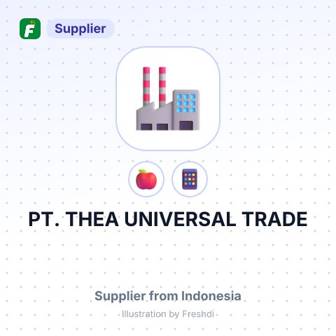 PT. THEA UNIVERSAL TRADE – summary card, no photo uploaded yet