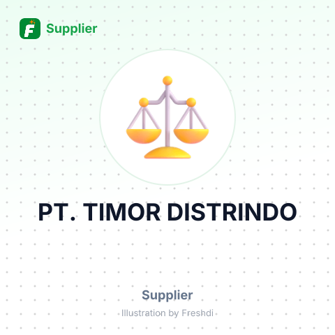 PT. TIMOR DISTRINDO – summary card, no photo uploaded yet