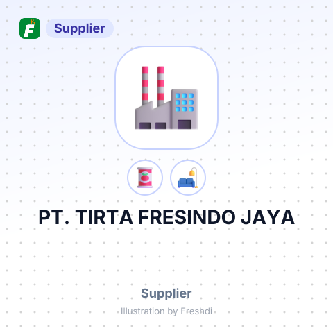 PT. TIRTA FRESINDO JAYA – summary card, no photo uploaded yet
