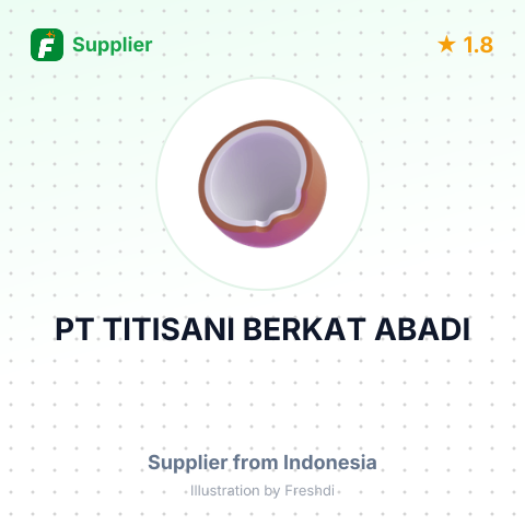 PT TITISANI BERKAT ABADI – summary card, no photo uploaded yet