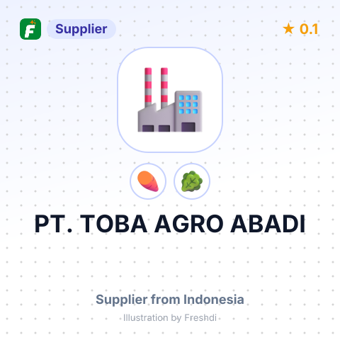 PT. TOBA AGRO ABADI – summary card, no photo uploaded yet