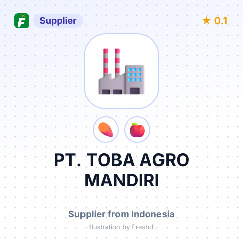 PT. TOBA AGRO MANDIRI – summary card, no photo uploaded yet