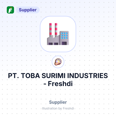 PT. TOBA SURIMI INDUSTRIES – summary card, no photo uploaded yet