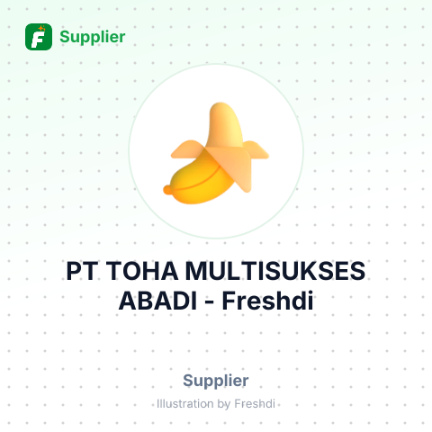 PT TOHA MULTISUKSES ABADI – summary card, no photo uploaded yet